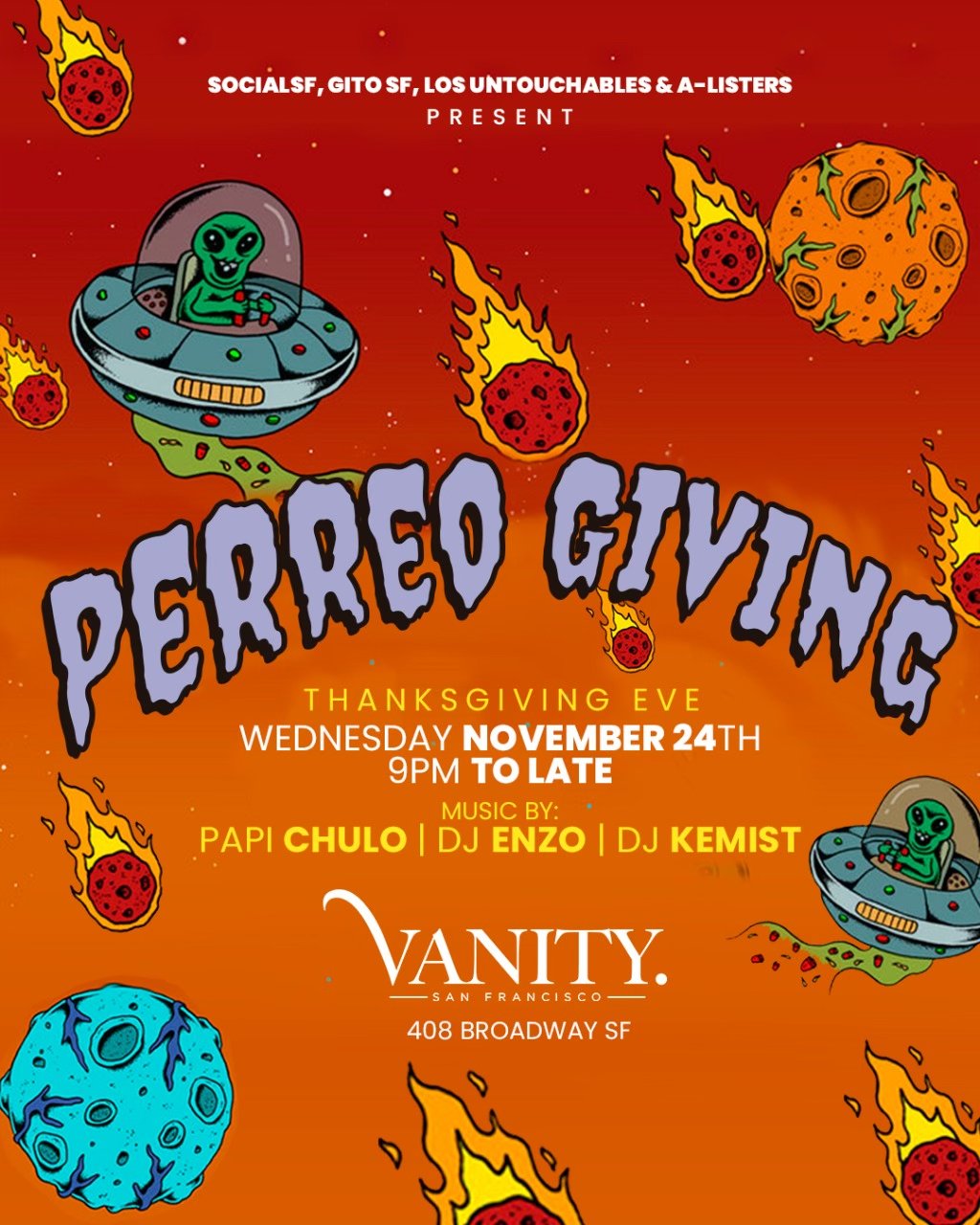 PERREO GIVING | Vanity San Francisco